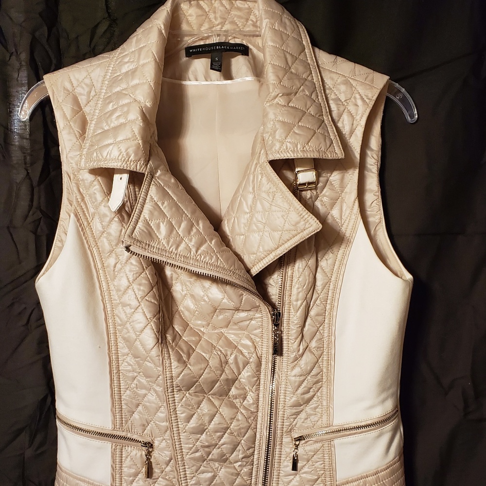 WHBM Quilted Vest